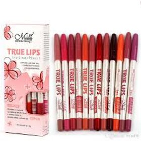 Menow True Lips Lip Liner Set Of 12