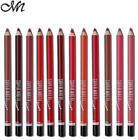 MN Me Now True Lips Set of 12 Lip Liner Pencils FOR Womens