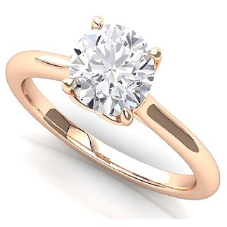                       Natural American Diamond Silver Designer Finger Ring Precious & Certified Stone Diamond Ring -CEYLONMINE                                              