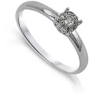 Buy American Diamond Stone Finger Ring unheated Lab Certified
