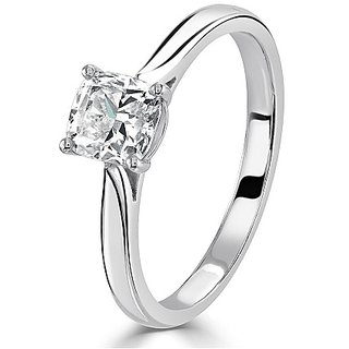                       Certified Stone Diamond Silver Ring Natural  Original American Diamond Gemstone Ring For Women  Men By CEYLONMIINE                                              