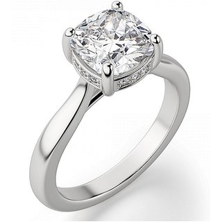 Diamond silver online ring price