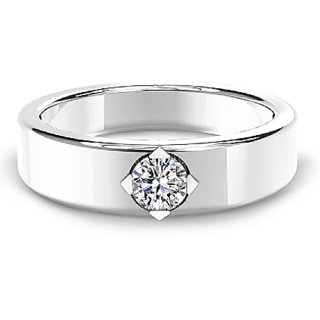                       Natural diamond stone ring original  unheated gemstone silver ring american diamond stone by Ceylonmine                                              