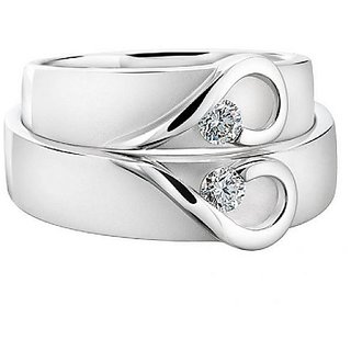                       Diamond Stone Ring In Silver Precious  Lab Certified Stone American diamond Ring For Unisex By CEYLONMINE                                              
