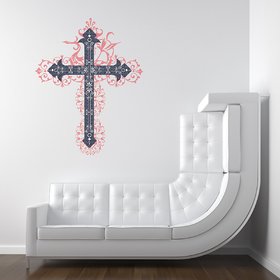 Decor Villa Jesus Christ Wall Sticker & Decal (PVC Vinyl,Size - 58 Cm X 45 Cm)