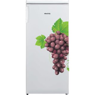 Decor Villa Black Grapes Fridge Wall Sticker & Decal (PVC Vinyl,Size - 58 Cm X 33 Cm)