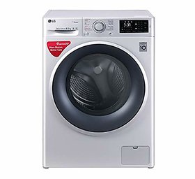 LG 6.5 kg Inverter Fully Automatic Front Loading Washing Machine FHT1065SNL Luxury Silver Inbuilt Heater