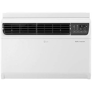 LG 1.5 Ton 5 Star Wi Fi Inverter Window AC Copper JW Q18WUZA White Air Conditioners