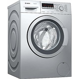 Bosch 7 kg Fully Automatic Front Loading Washing Machine WAK2426SIN Silver Inbuilt Heater