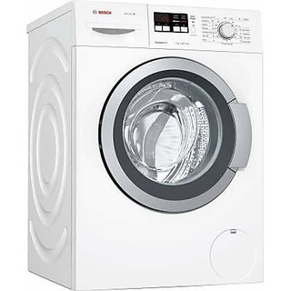 Bosch 7 kg Fully Automatic Front Load with In built Heater White WAK2016WIN Washing Machines
