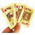 24K Gold Plated Waterproof Playing Cards  (Golden)