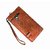 Red Brick Genuine Leather Brown Basic Clutch For Men And Women