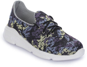 Walkfree Women Black Grey Casual Sneakers
