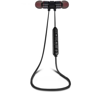 Trendster Wireless Magnetic In the Ear Earphone With Mic (Black)
