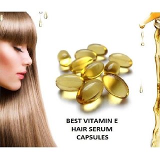 Vitamin E Capsules For Face and Hair Multicolor