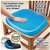 Gel Soft Egg Cushion Sitter Soft Breathable Coccyx Cushions Regular With Non Slip Cover Hip Support