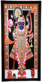Shreenathji Sparkle Print Sticker Poster Without Frame (20 X 40 Inches) Wall Art Dcor