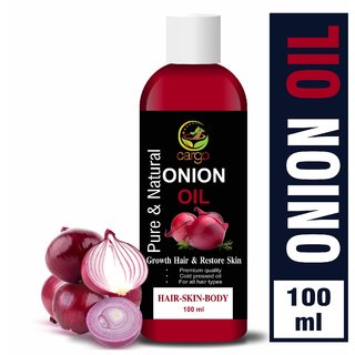 CARGO 100 Percent Natural Onion Oil With Pure Essential Hair Growth Oil -100ML