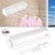 Wall Mounted Retractable Clothesline 4 Lines Clothes Rope Auto Roll Up Washing Laundry Airer Indoor Outdoor Space Saving