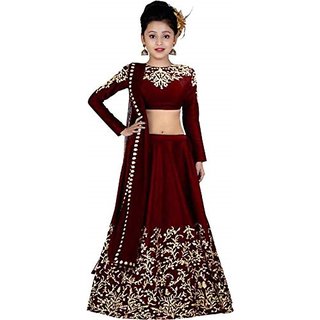 Simple lehenga girls top