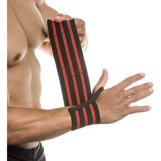Eastern Club FITNESS Gym Wrist Wraps Wrist Support for Men - 1 Pair