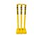 CE Rhino Plastic Moulded Cricket Stump Set (Yellow)