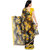Anand Sarees Yellow and Black Georgette Printed Saree With Blouse ( 1152_2 )