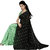 Anand Sarees Green Georgette Floral Saree With Blouse