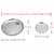 AH Stainless Steel Heavy Guage  Mirror Finish Combo of  Dinner Plates  Quarter Plate - Set of 4 pcs each