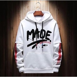 mens black hooded sweatshirt