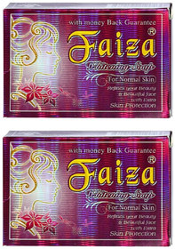 Faiza Whitening Soap 90g Pack Of 2