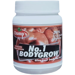 Champs Nutrition Choco Temptation USA Solac Protein No.1 Body Grow Powder (500g)