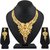 Asmitta Traditional One Gram Gold Plated Choker Necklace Set For Women