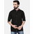 Seta Men's Multicolor Striped Casual Shirts
