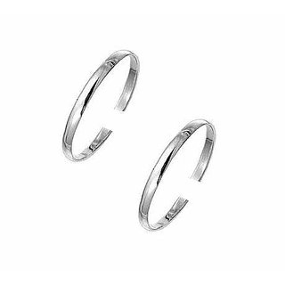 Toe Ring Sterling Silver Abstract Pattern Design Toe Ring Adjustable Jewelry for Women. (011)