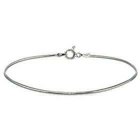 AnkletWhite Silver  Anklet Payal for Girl  Women (Single Piece)
