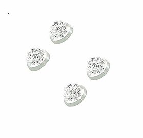 Toe Ring Plain Pure Sterling Silver Plated Toe Ring Jewelry for Women, Set 2 PCS. (009)