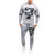 Trendyz Men Grey Trackpant With Full Sleeve T-Shirt