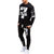 Trendyz Men Black Trackpant With Full Sleeve T-Shirt