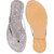 Funku Fashion Women Slip On Thong-Strap Grey Flats