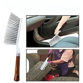 Hard  Long Bristles Cleaning Brush for Car Seats Carpet Mats Multi Purpose use