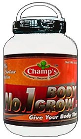 Champs Nutrition Choco Temptation USA Solac Protein No.1 Body Grow Powder (3kg)