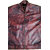 YISHAE Pure Leather Dual Tone Maroon Colored Jacket for Mens (L - XXL)