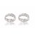 Toe Ring Plain Sterling Silver Plated Toe Ring Jewellery for Women. (006)