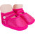 Neska Moda Baby Girls Pack Of 1 Satin Sandal Booties For 6 To 12 Months  (Pink)