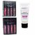 HudaBeautyMatte Liquid Lipsticks, Red +Pink Edition with  makeup Base Gel Face  Primer by TMg..