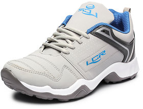Lancer Men's Gray Sports Running Shoes