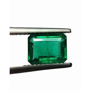                       CEYLONMINE Natural Emerald 5.46 Carat Stone Lab Certified & Good quality Stone Green panna For Unisex                                              