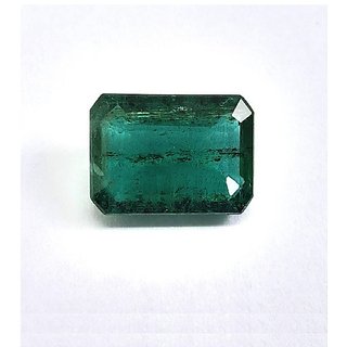                       CEYLONMINE 9.85 ratti unheated IGI Emerald stone lab certified & original Green panna  stone for astrological purpose                                              