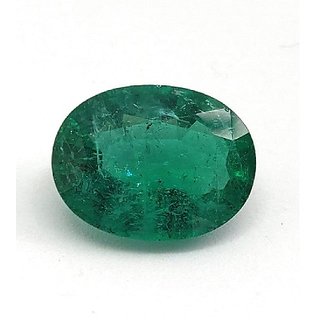 CEYLONMINE natural green panna 6.25 Carat gemstone for unisex IGI Emerald stone for astrological purpose CEYLONMINE natural green panna 6.25 Carat gemstone for unisex IGI Emerald stone for astrological purpose